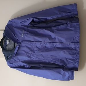 Columbia Waterproof Rain Jacket, Women's Small